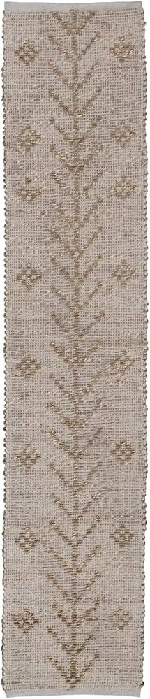 Creative Co-Op Two-Sided Handwoven Seagrass and Cotton Table Runners, 72"L x 14"W x 0"H, Natural | Amazon (US)