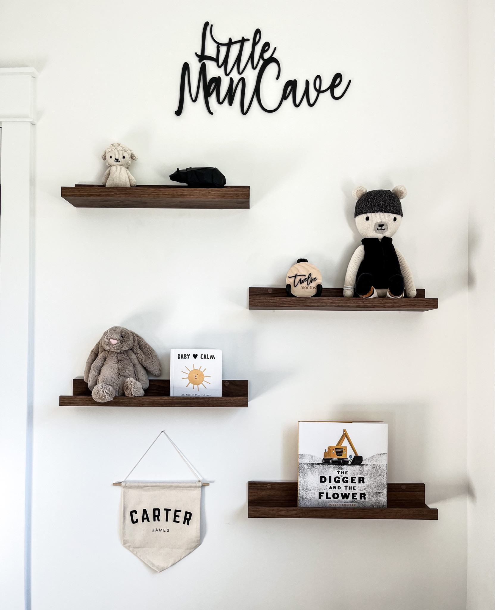 B A B Y / since picking the first piece of furniture, my vision for Carter’s nursery has been to create his very own little man cave. Well, now it’s official, thanks to this gorgeous piece of metal wall art he got for his birthday. Thank you Oma & Opa @leahwynsouw ♥️🤌🏻🎁 it’s perfect.

* click the LTK link in my bio to SHOP Carter’s little man cave 🛒*

#littleman #mancave #mancavestyle #nursery #nurserydecor #nurserydesign #nurseryinspo #neutralnursery #neutralnurserydecor #neutralstyle #blackmetal #nurseryart #nurserywallart #nurserystyle #ltkhome 

#LTKfamily #LTKbaby #LTKhome