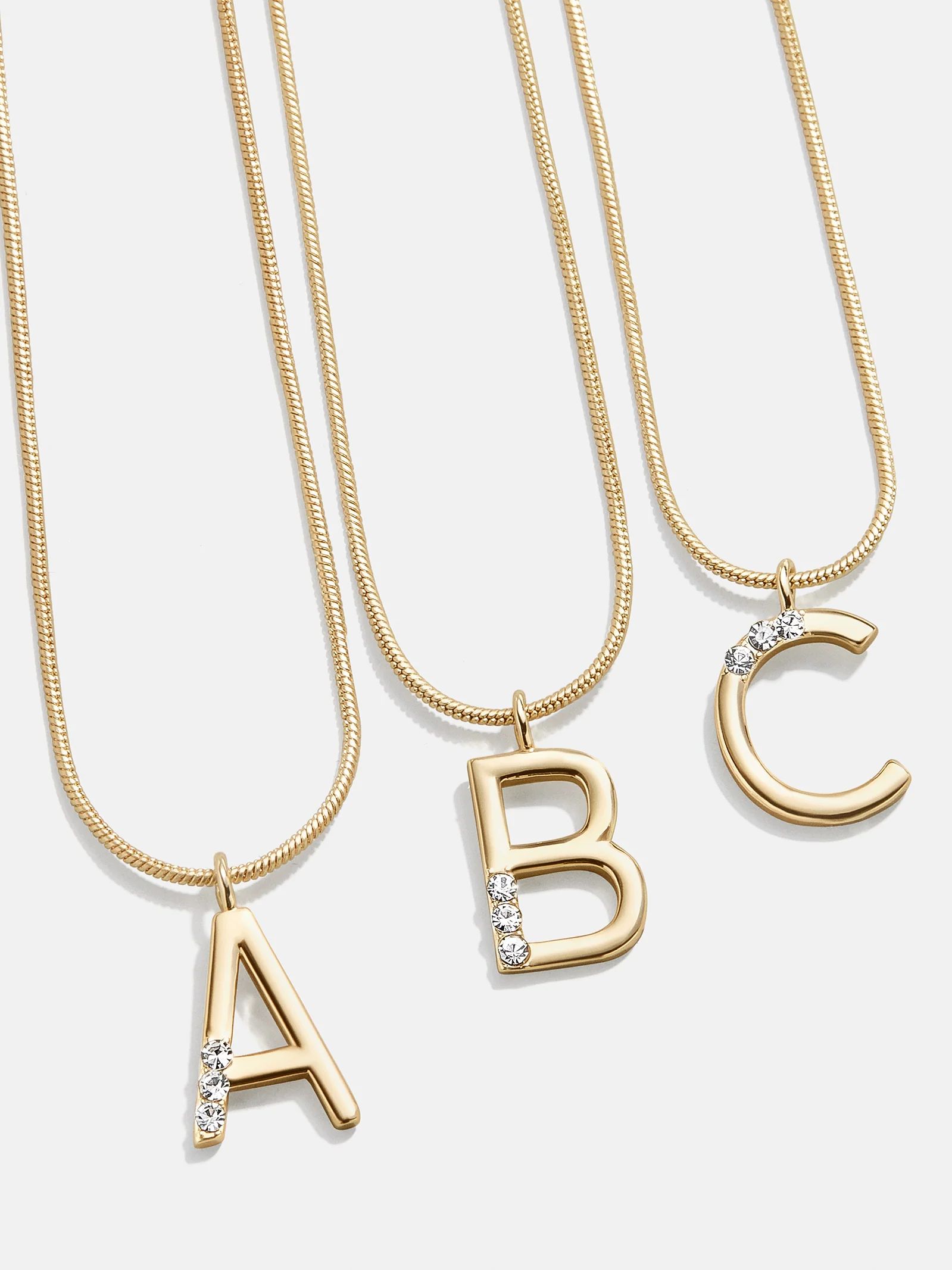 Classic Initial Necklace | BaubleBar (US)