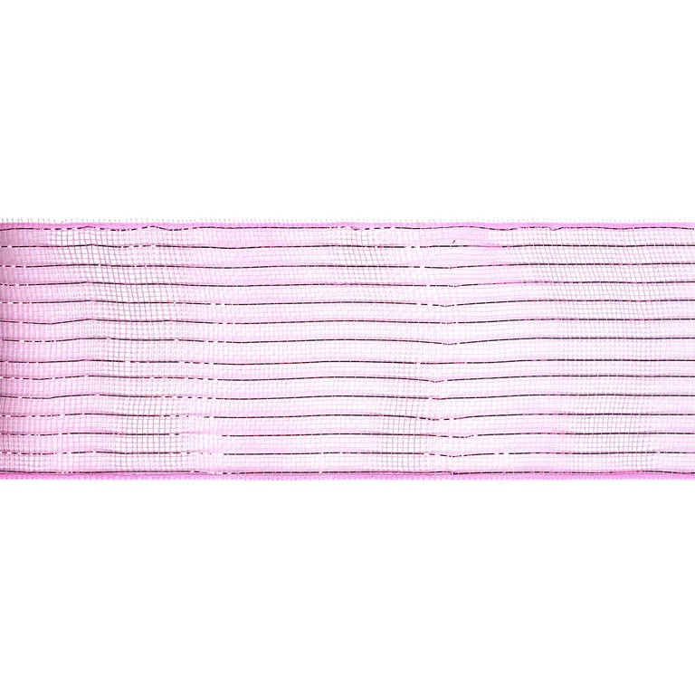 Simplicity mesh light pink 5.5in 10 yard, prefect for wreaths and decorating - Walmart.com | Walmart (US)
