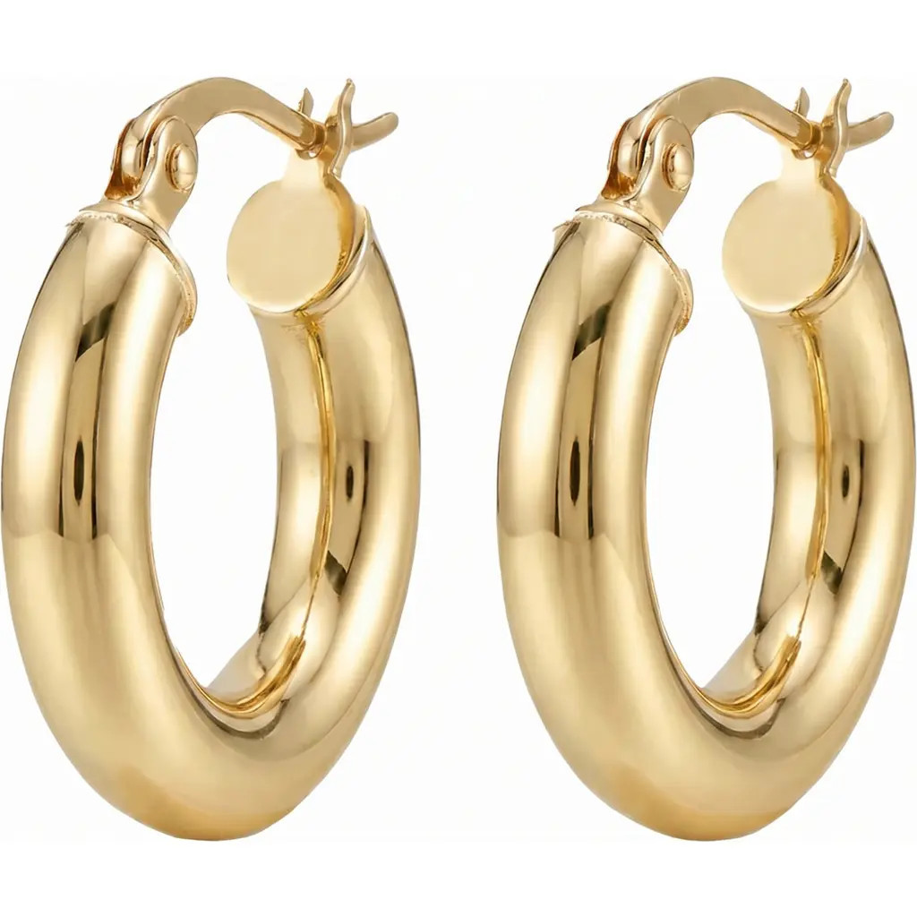 The M Jewelers Small Ravello Hoop Earrings in Gold at Nordstrom | Nordstrom
