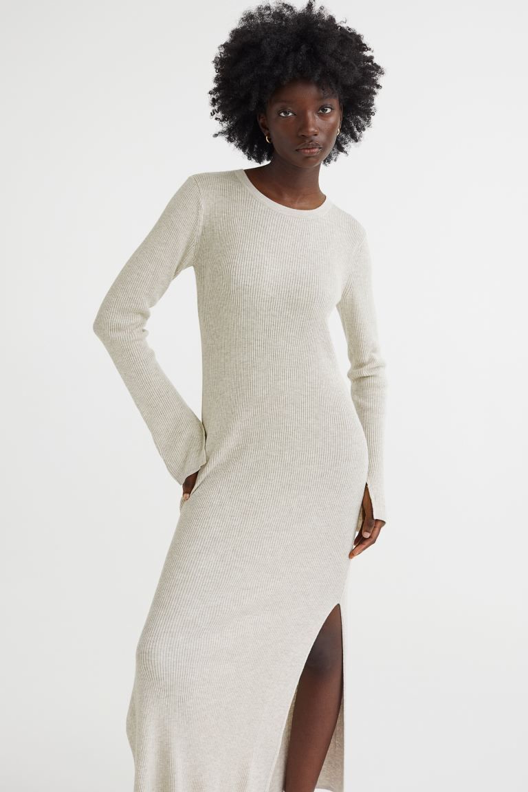 Rib-knit dress | H&M (UK, MY, IN, SG, PH, TW, HK)