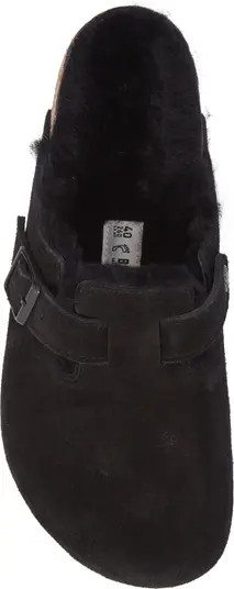 Boston Genuine Shearling Lined Clog | Nordstrom