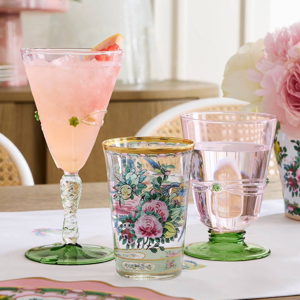 Famille Rose Glassware Collection | Williams-Sonoma CA