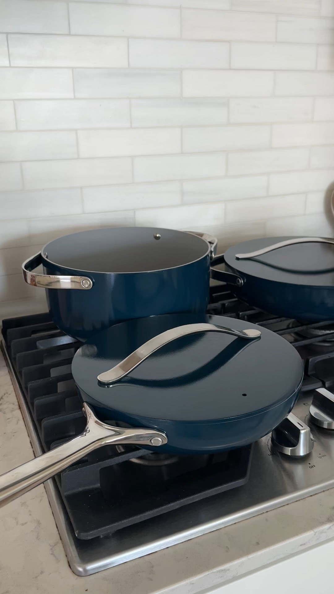 Caraway pots & pans set in navy 💙

#LTKHome