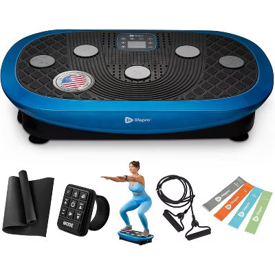 Lifepro Rumblex Plus 4D Vibration Plate Exercise Machine – Whole Body Workout, Pain Relief, Lymphatic Drainage, Muscle Recovery & Circulation Booster | Target