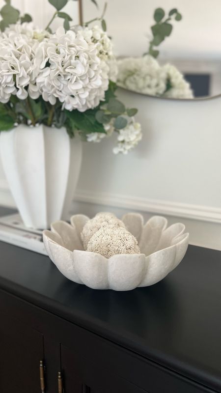 This fluted bowl is a statement maker. 

Home decor. Home accent. Marble decor. Modern organic  

#LTKHome #LTKVideo #LTKStyleTip