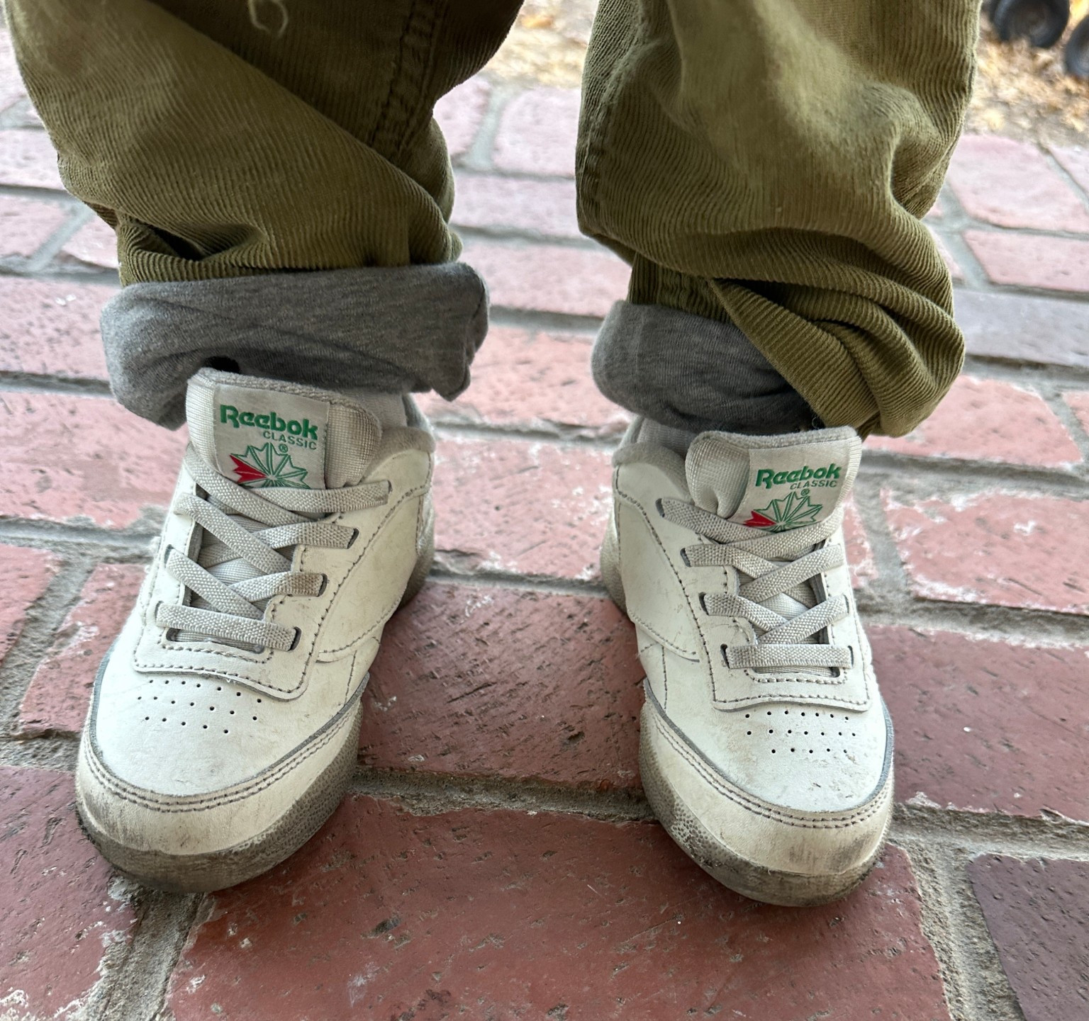 Vibes 👟 
My boy loves his classic Reeboks. 

#LTKFindsUnder50 #LTKKids #LTKmomlife