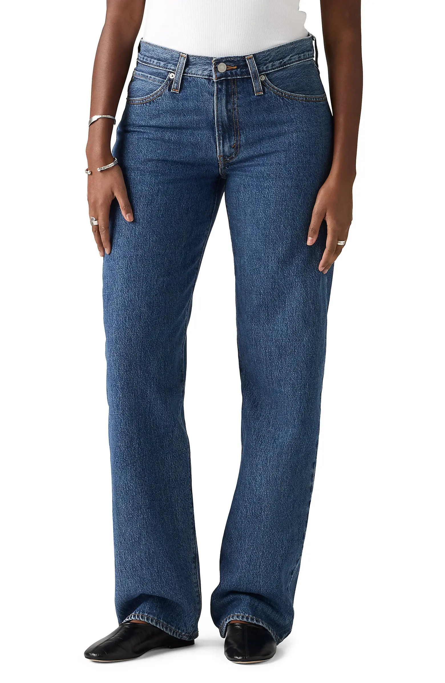 '94 Mid Rise Baggy Straight Leg Jeans | Nordstrom Rack