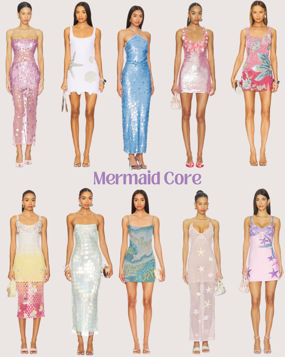 Mermaid core - Sequins, sparkle, and a little mermaid magic ✨🐚

These beaded and sequin dresses are perfect for a mermaid core bachelorette theme—think iridescent fabrics, shimmering details, and statement party looks made for beach clubs, nights out, and tropical bach weekends.

Serving main character energy from sunset to after party 🌊💫

Shop my favourite mermaid core sequin and beaded dresses ↓

#LTKParty #LTKBachelorette #LTKLuxury 

 #LTKcanada #LTKsummer #LTKdresses