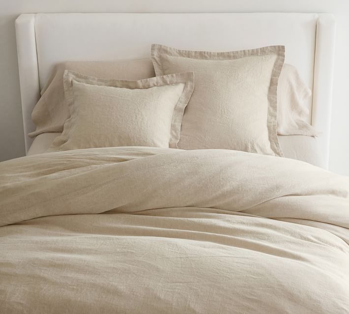 Belgian Flax Linen Duvet Cover | Pottery Barn (US)