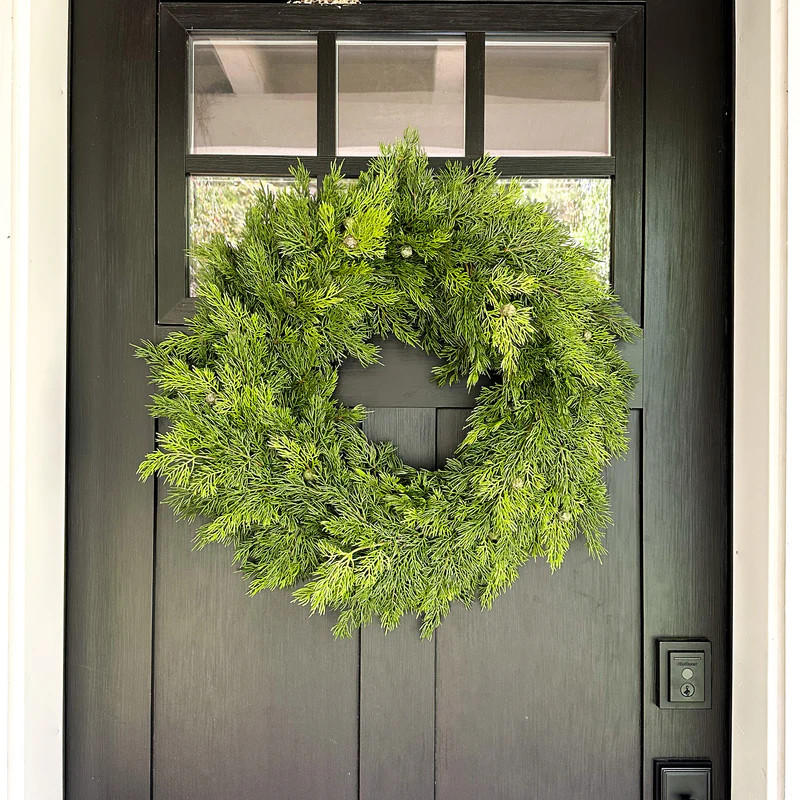 Soft Juniper Wreath | Purple Rose Home