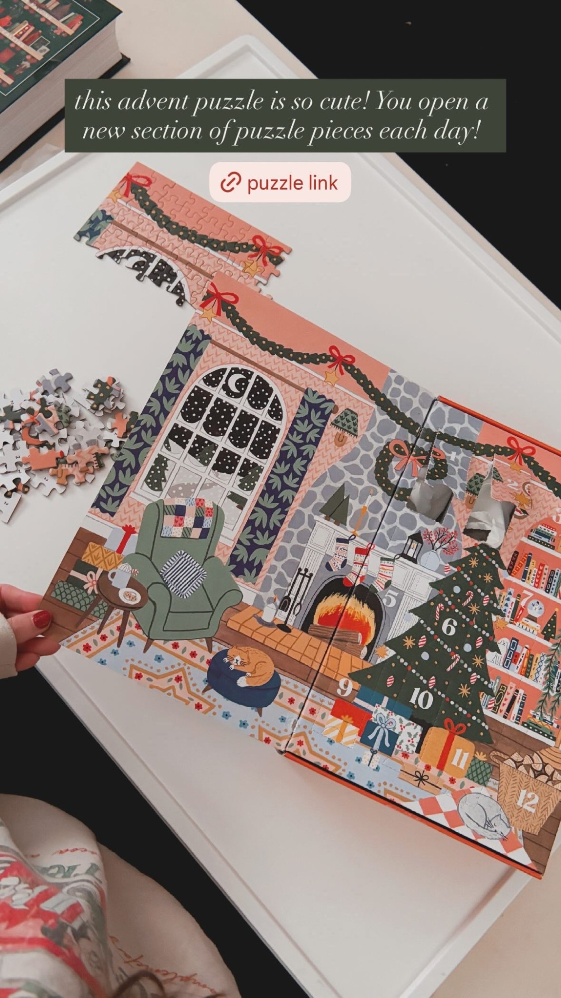 this advent puzzle is so cute! You open a new section of puzzle pieces each day!

Puzzle gift ideaas

#LTKHoliday #LTKGiftGuide