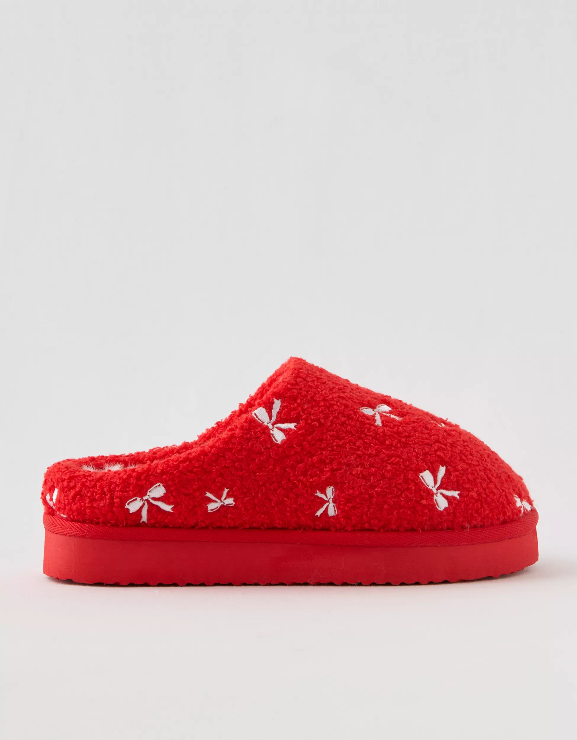 Aerie Sherpa Scuff Slippers | Aerie