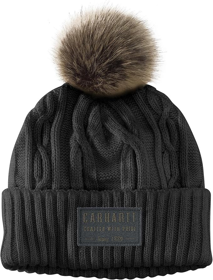 Carhartt Women's Knit pom Beanie | Amazon (US)