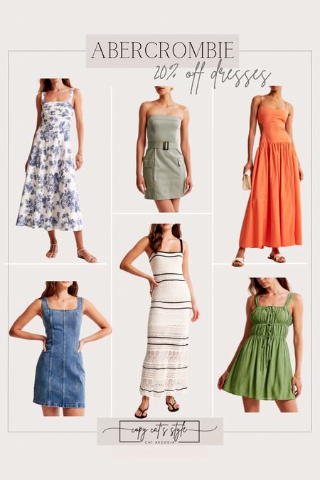 Abercrombie Dress Sale, 20% off dresses plus an extra 15% off with code DRESSFEST

#LTKStyleTip #LTKSaleAlert #LTKSeasonal