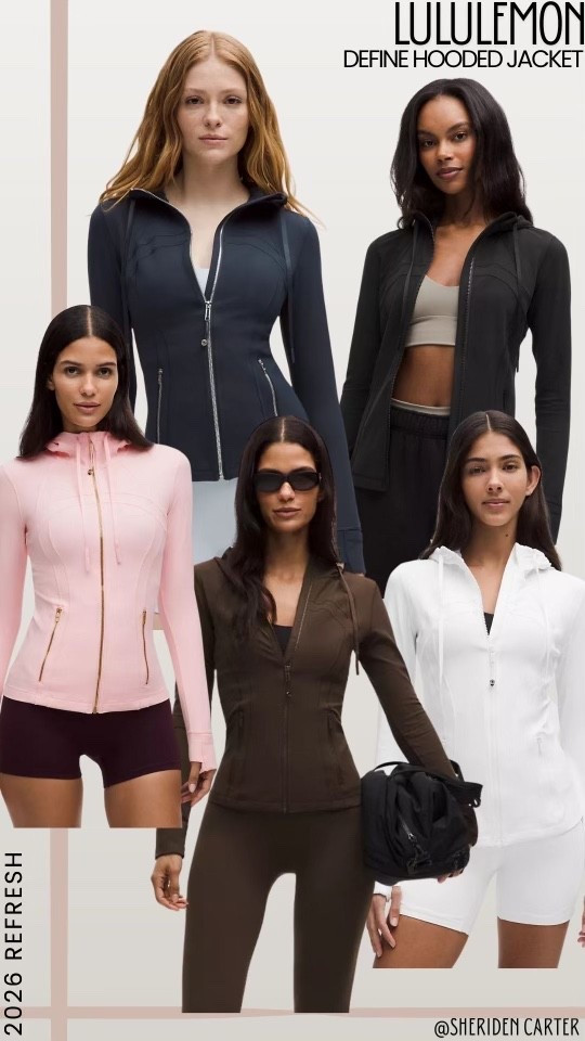 LULULEMON NEW DEFINE HOODED JACKET! and we all know we love a good hood 😀😅🥲🤣 

#LTKootd #LTKActive #LTKgrwm