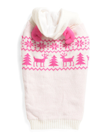 Lined Hood Alfred Antler Sweater | TJ Maxx