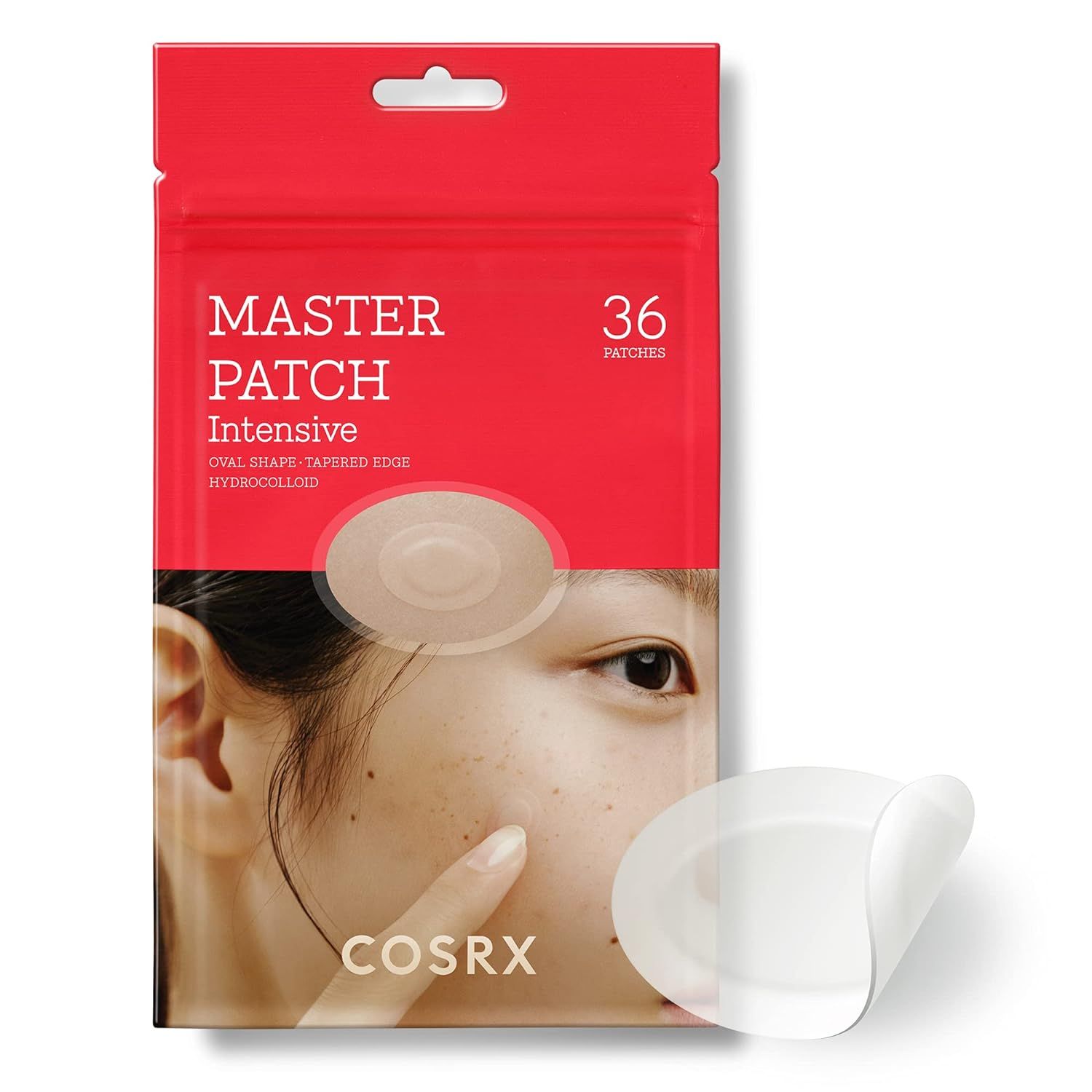 COSRX Master Pimple Patch Intensive | Oval-Shaped Acne Patch Hydrocolloid, Active Salicylic Acid ... | Amazon (US)