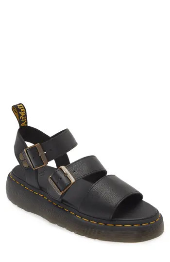 Dr. Martens Gryphon Quad Sandal in Black at Nordstrom Rack, Size 6Us/ 4Uk | Nordstrom Rack