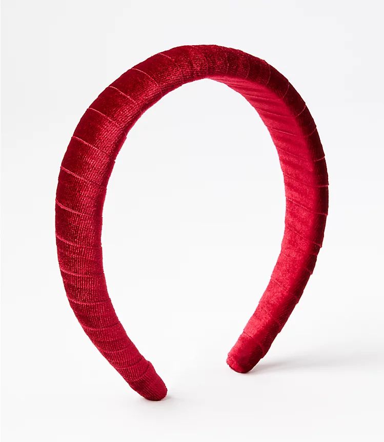 Velvet Wrapped Headband | LOFT