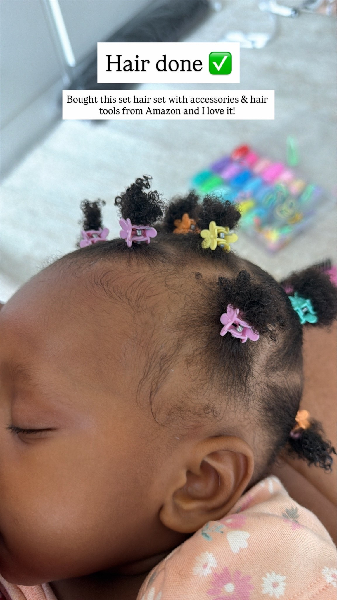 Styled my sweet girls hair with this kit from Amazon. Came with Combs, brush and other tools.

#LTKmomlife #LTKBaby #LTKKids
