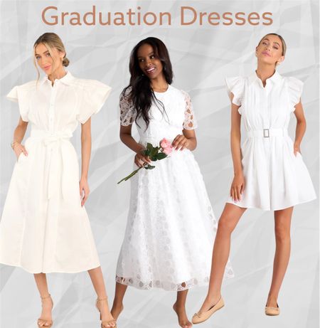 Graduation dresses, white dresses from Red Dress boutique. 




White dress, graduation dress 

#LTKSeasonal #LTKparties #LTKwedding
