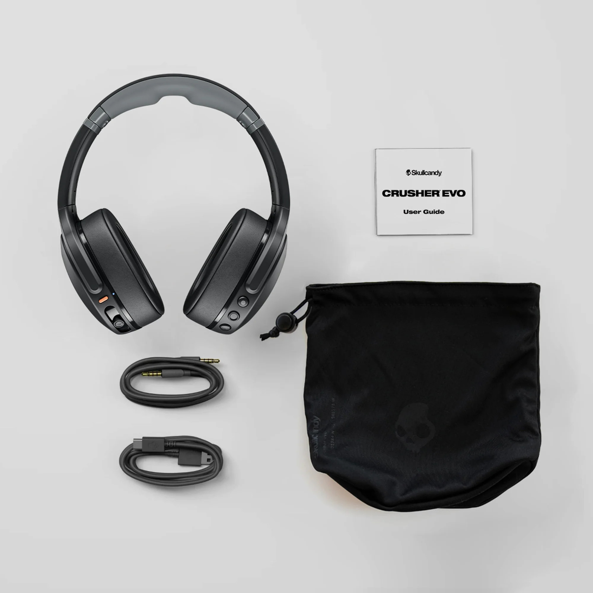 Crusher Evo - Bass Headphones with Personal Sound | True Wireless | Bluetooth 5.0 | Built-in Micr... | Skullcandy