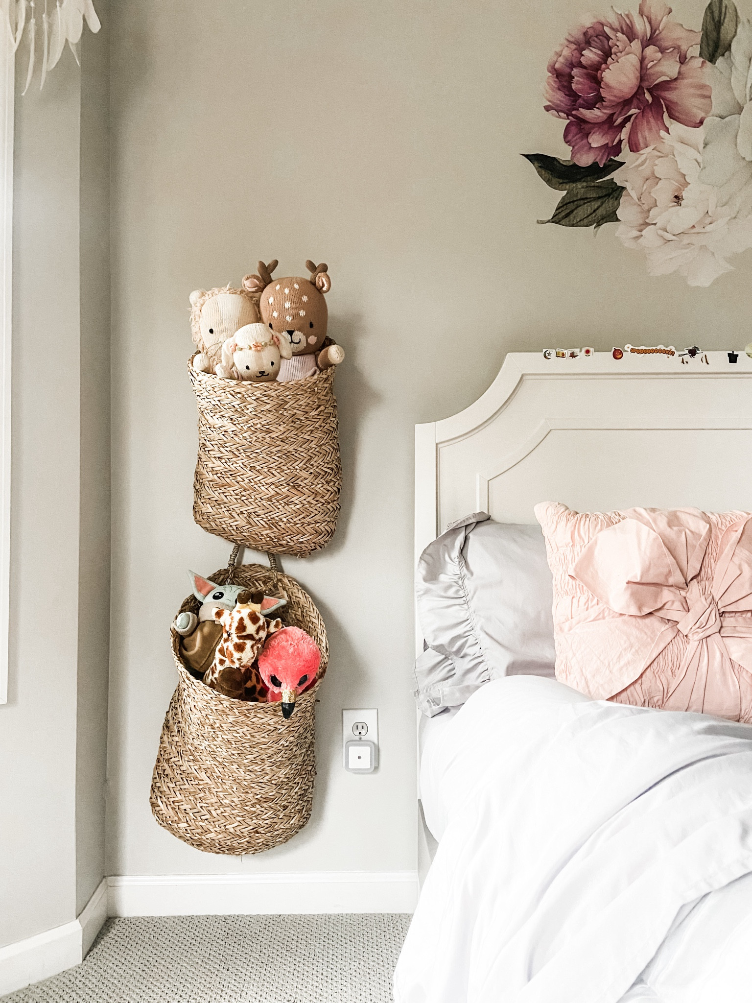 Cute & functional storage for the MANY stuffed animals our littles collect. 😅

#LTKkids #LTKhome #LTKfamily