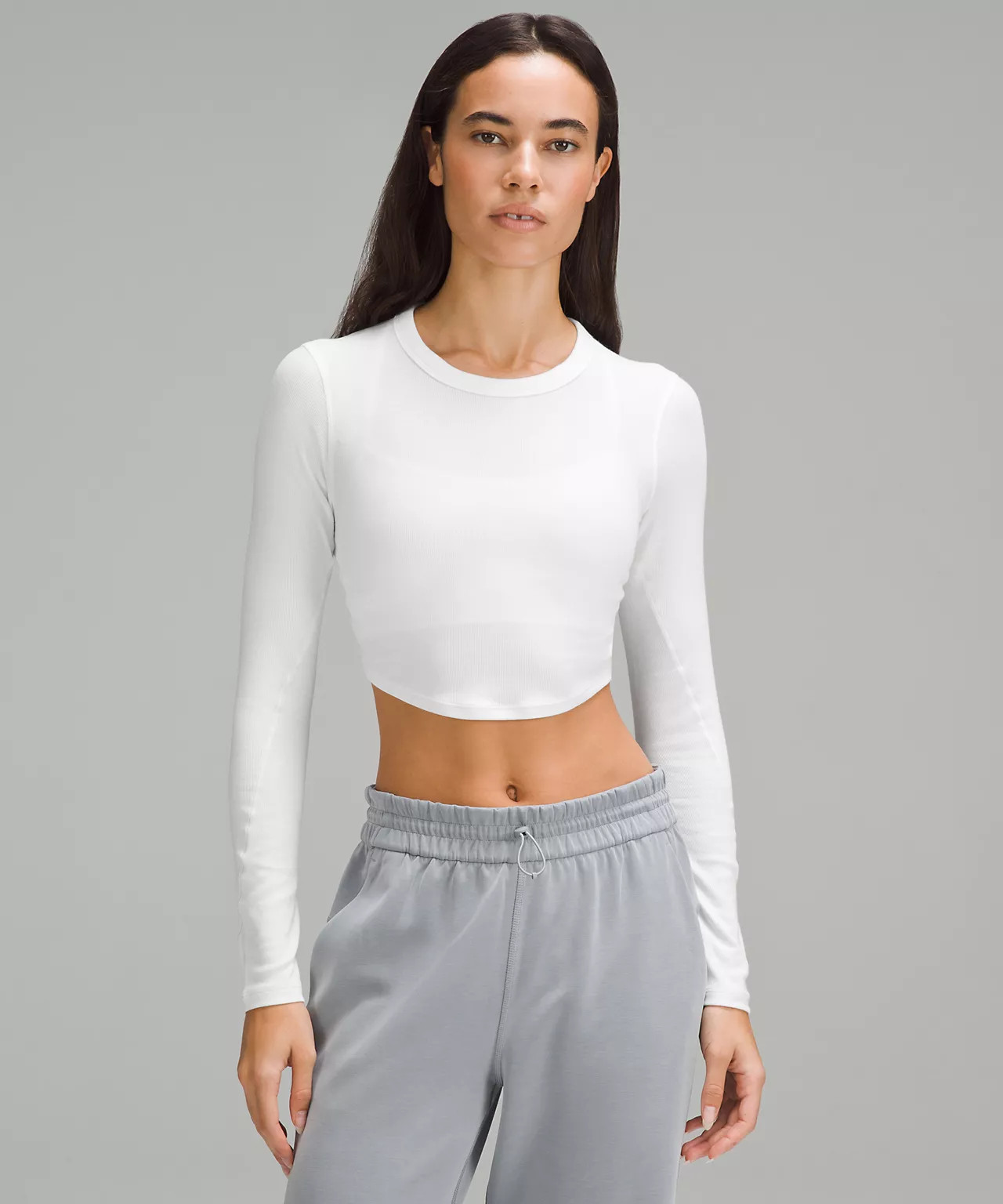 Hold Tight Cropped Long-Sleeve Shirt | Lululemon (US)