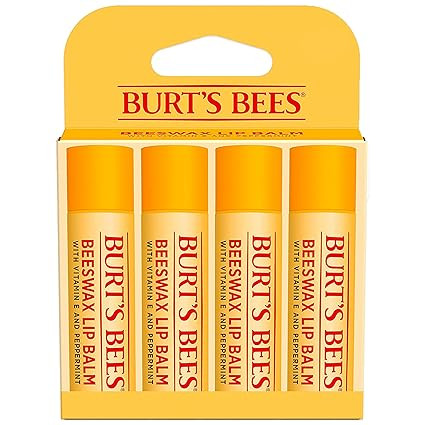 MOISTURIZED LIPS: Each balm is infused with responsibly sourced beeswax, vitamin E and nourishing... | Amazon (US)