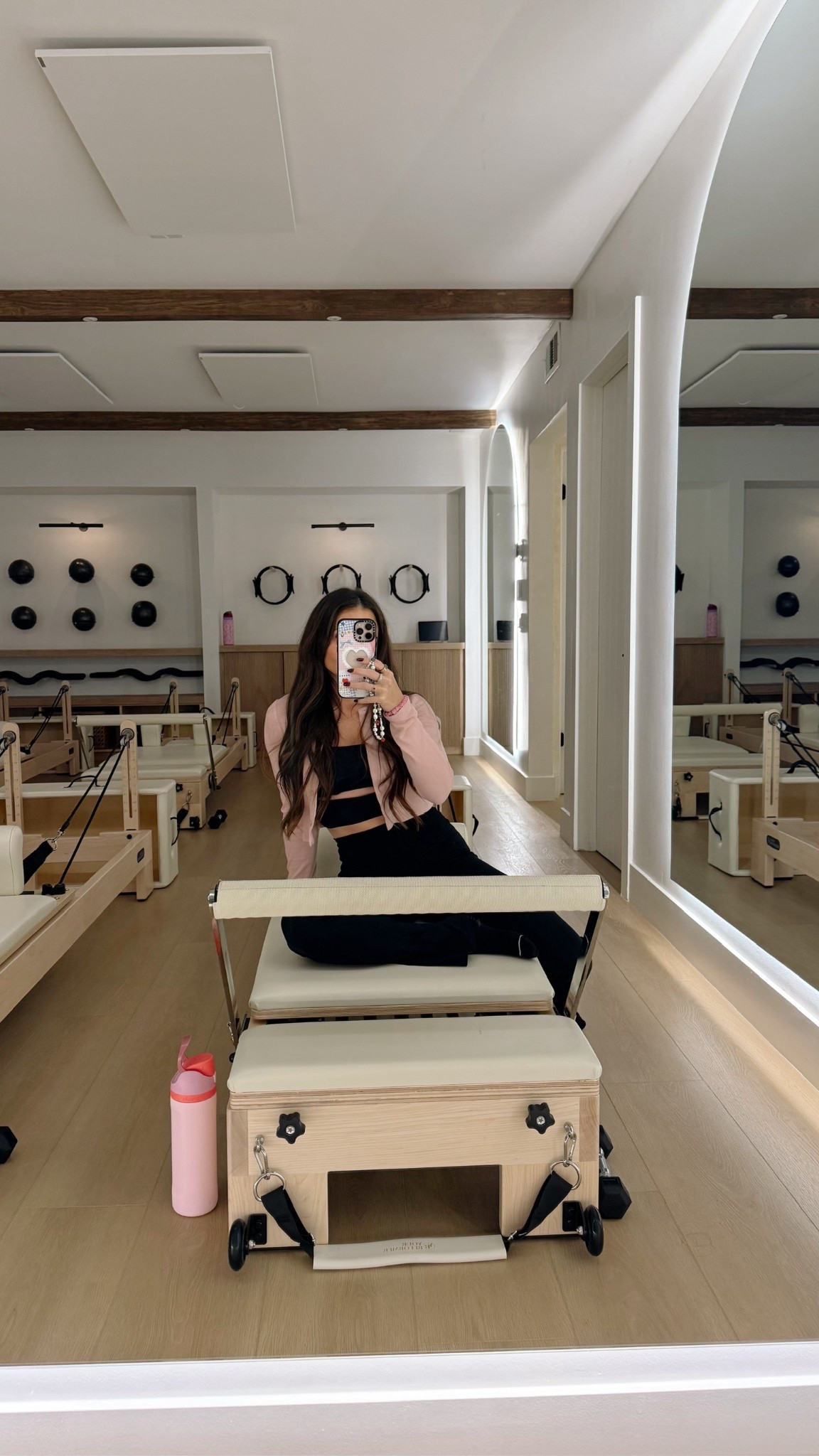 Pilates to start the week

Pilates princess, Lululemon, alo, pink & black, girly Pilates, reformer Pilates, athletic outfit, Pilates outfit, Pilates style, active outfit, fitness outfit, athleisure outfit, loungewear outfit, gym outfit, yoga outfit, hot girl walk outfit, walk outfit, cardigan, pink cardigan, black leggings, black slit top

#LTKfitnessgoals #LTKdayinmylife #LTKootd