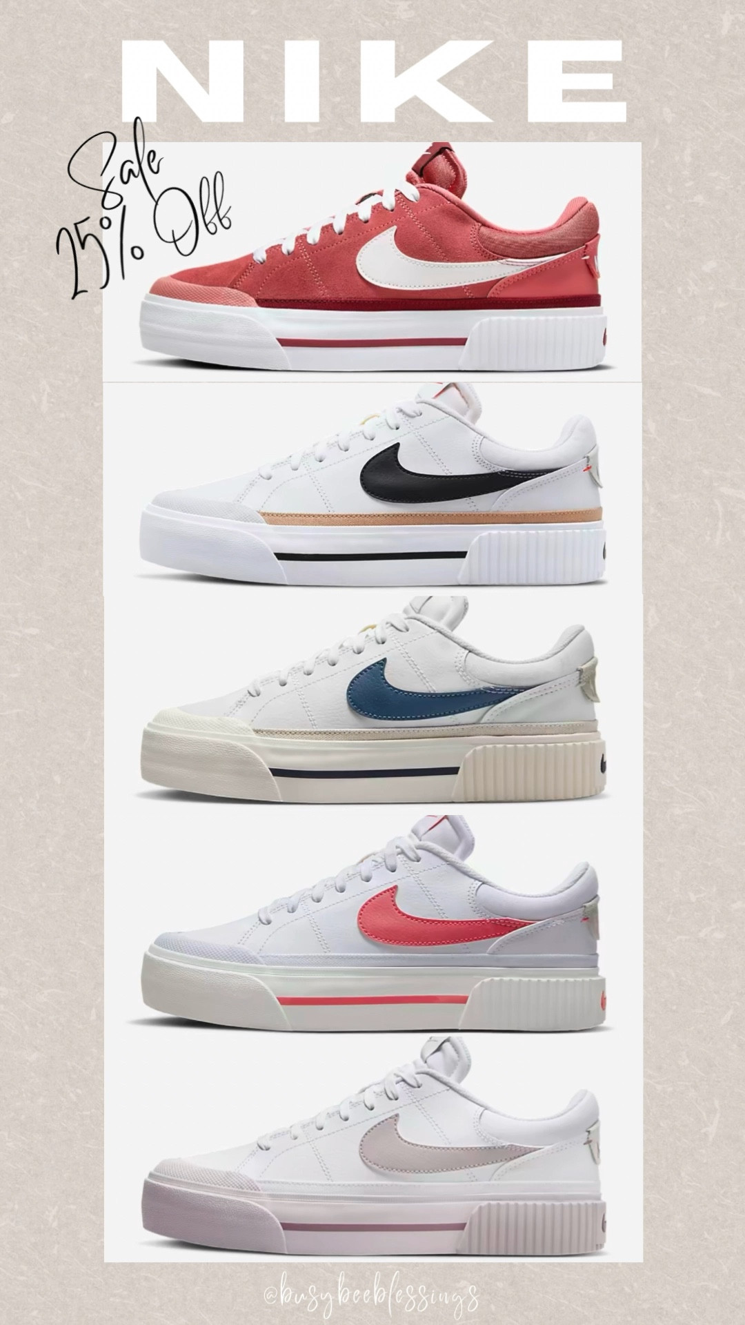 ✨Sale✨ Nike Mother’s Day sale is happening  now and it’s a great time to get 25% off comfortable Nike shoes for mom or a pair for yourself. 
Select kids and men’s shoes are also on sale so it’s a perfect time to also shop for back-to-school and Father’s Day.

#LTKsalealert #LTKshoecrush #LTKGiftGuide