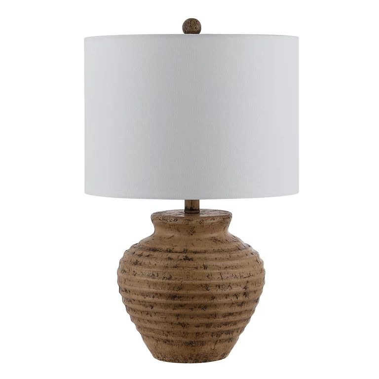 Safavieh Kamryn 23 in. Textured Resin Table Lamp, Brown - Walmart.com | Walmart (US)