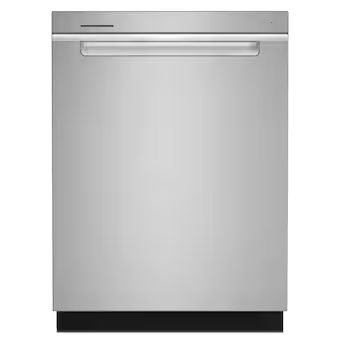 Whirlpool Top Control 24-in Built-In Dishwasher With Third Rack (Fingerprint Resistant Stainless ... | Lowe's