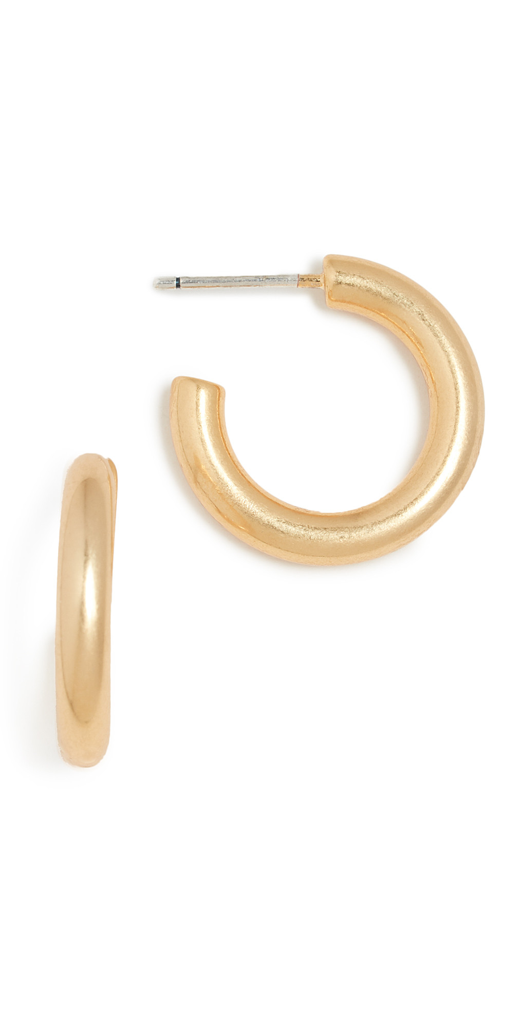 Madewell Chunky Small Hoop Earrings | Shopbop