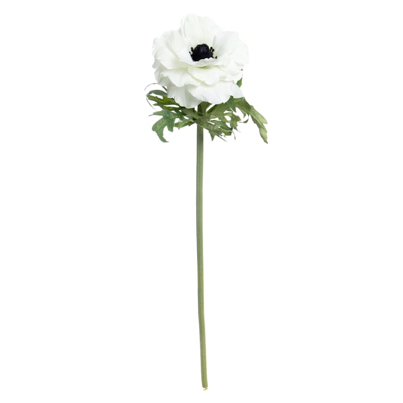 White Anemone Stem, 20" | At Home
