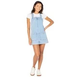 Celebrity Pink Women's and Women's Plus Pinafore Dress, Sizes XS-4X | Walmart (US)