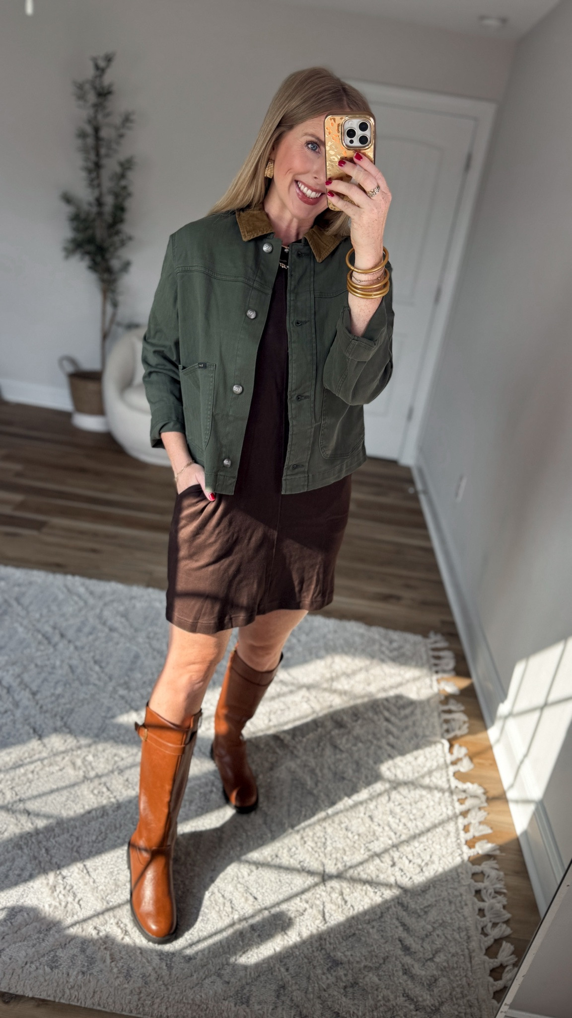 Weekend Walmart Wins try-on
Chore jacket- small
Tshirt dress- small

#LTKootd