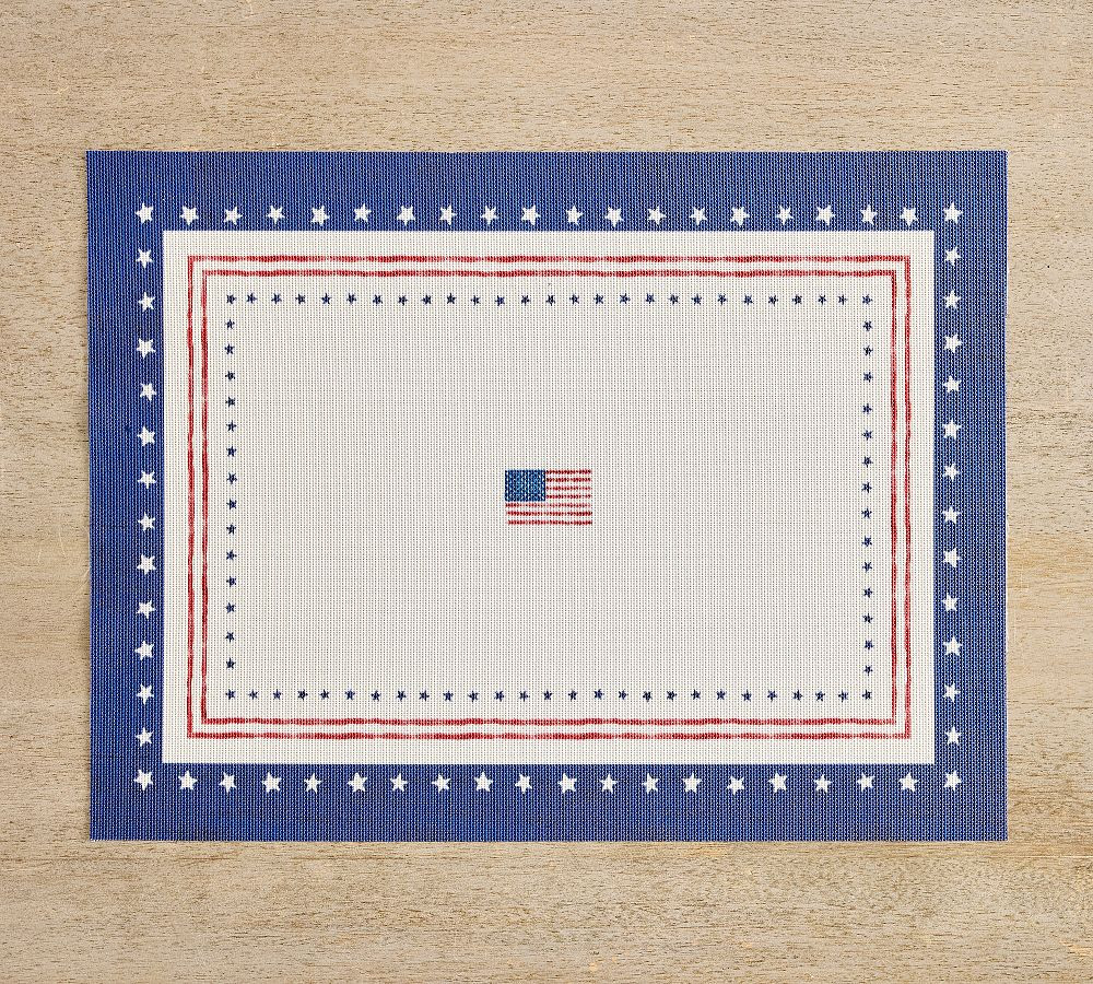 Chilewich Americana Vinyl Placemats | Pottery Barn (US)