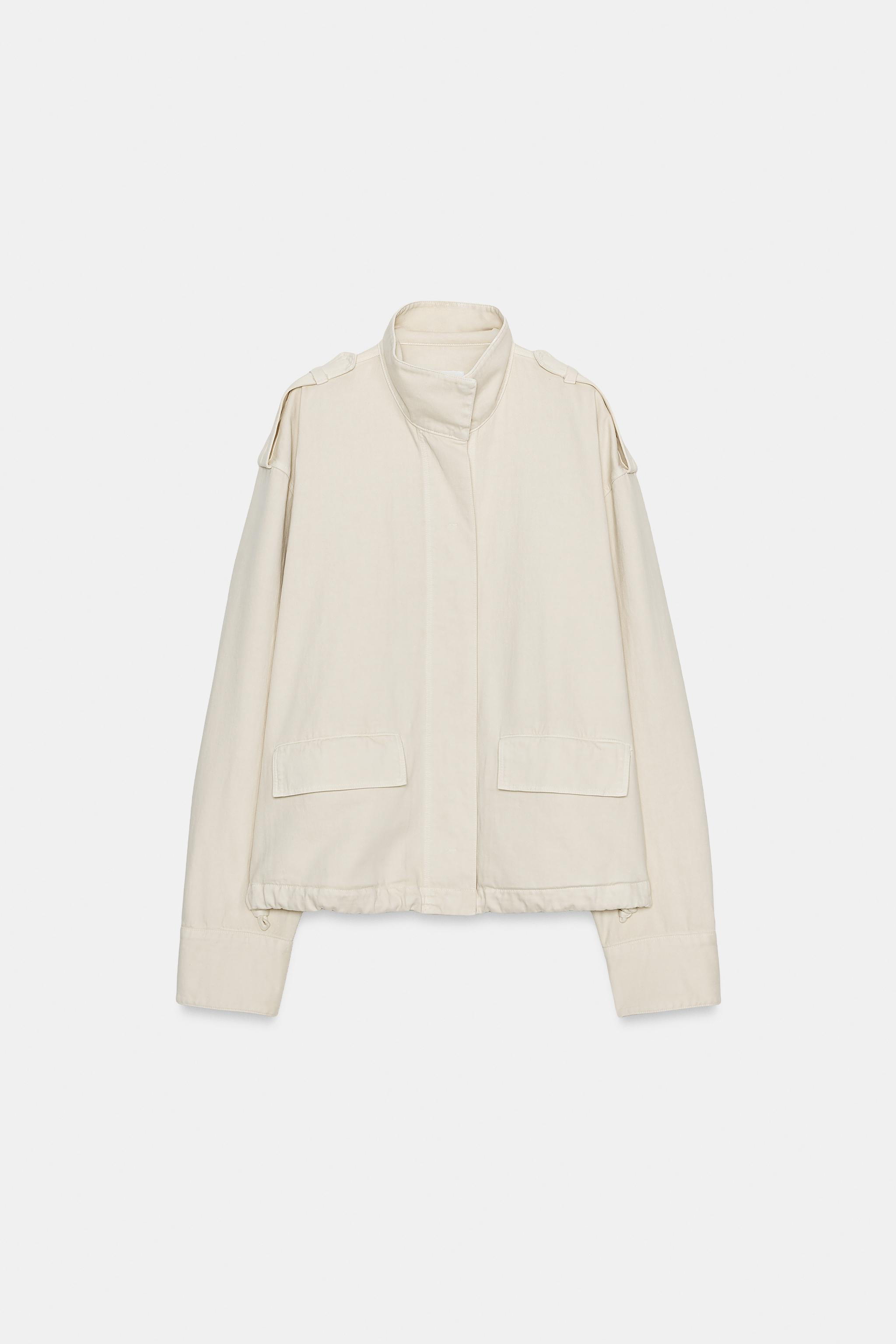 HIGH COLLAR JACKET | Zara Canada