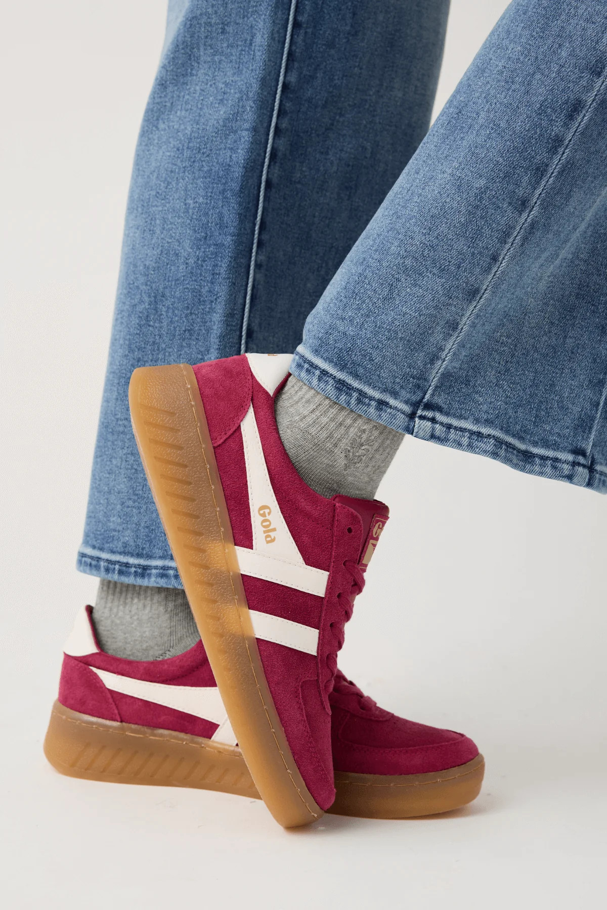 Cherise/ Off White/Gum | Social Threads