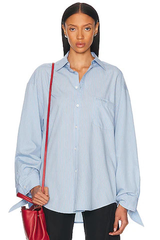 Knotted Cuff Blouse | FWRD 
