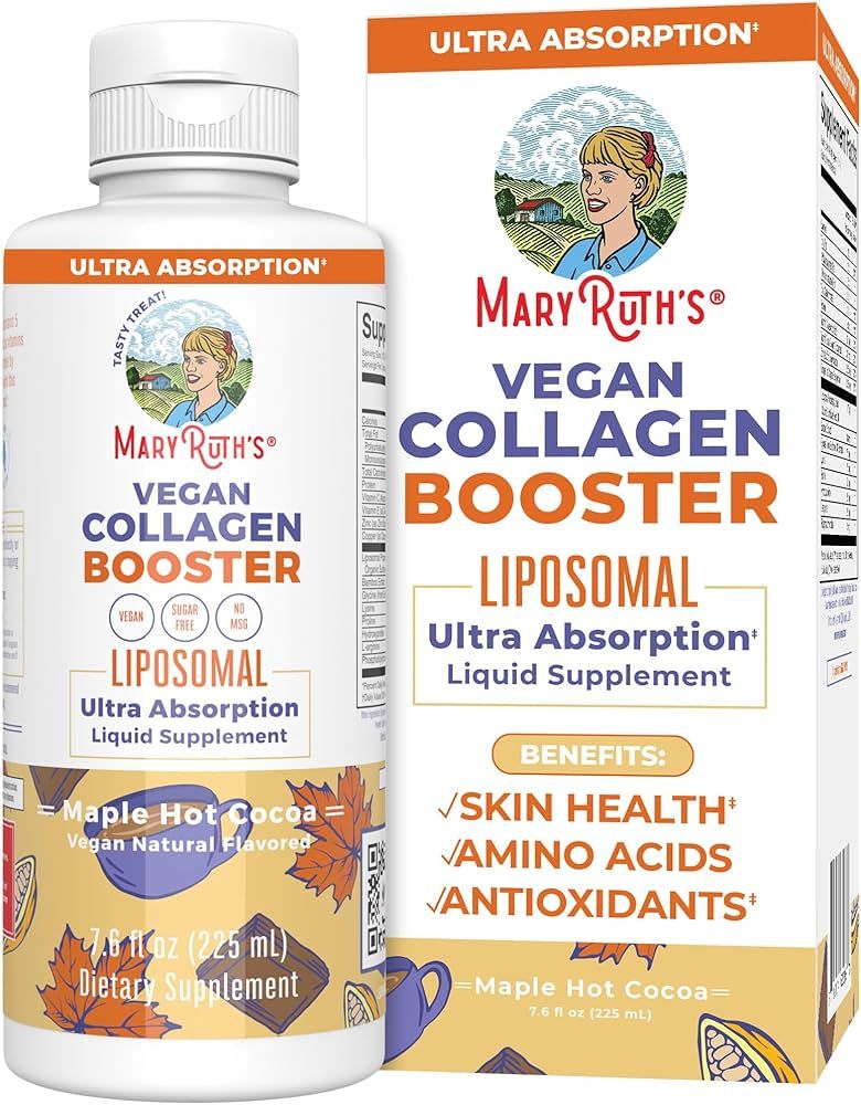 MaryRuth Organics Collagen Booster Liposomal, Sugar Free, Liquid Collagen Booster with Vitamin C,... | Amazon (US)