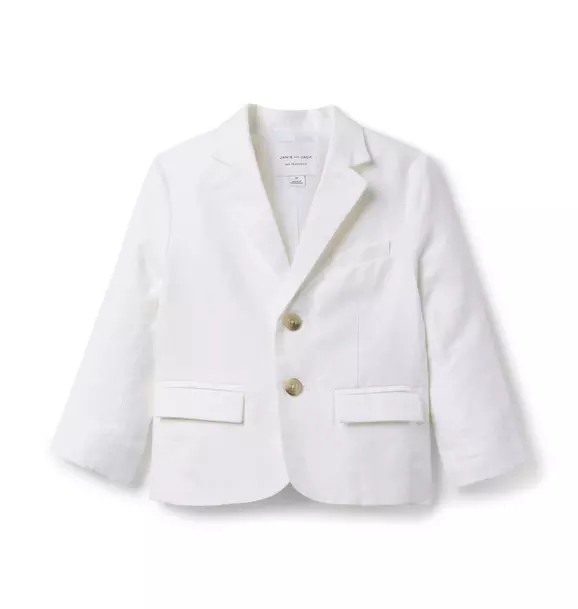 Linen-Cotton Blazer | Janie and Jack