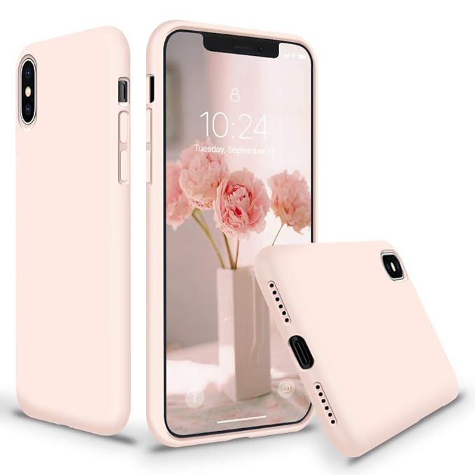 SURPHY Silicone Case for iPhone Xs Max, Thicken Liquid Silicone Shockproof Protective Case Cover ... | Amazon (US)