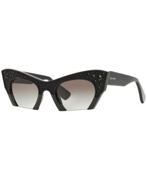 Miu Miu Sunglasses, Miu Miu Mu 02QS 50 | Macys (US)