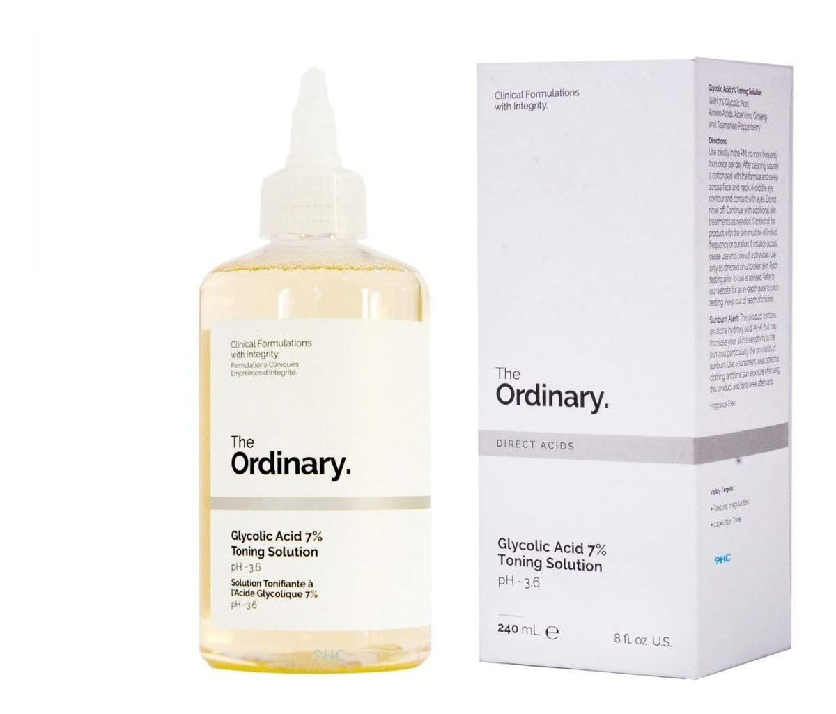 The Ordinary Glycolic Acid 7 Tônico Ácido Glicólic Original | Amazon (BR)