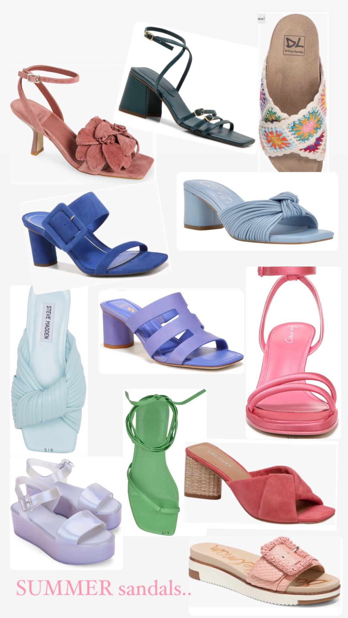 Sandals for #HOCsummer gals! 

#LTKshoecrush #LTKSeasonal