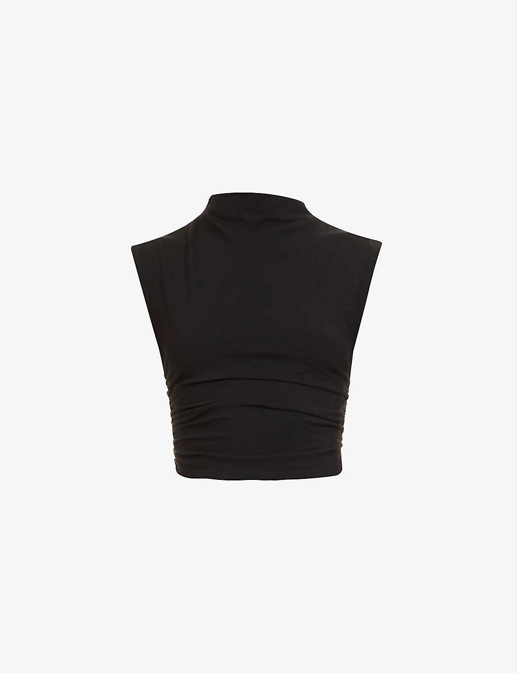 Lindy stretch-organic cotton top | Selfridges